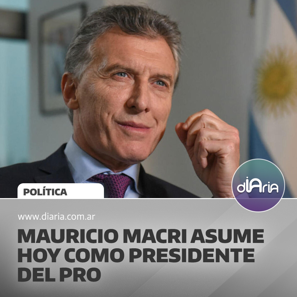 Mauricio Macri asume hoy como presidente del pro