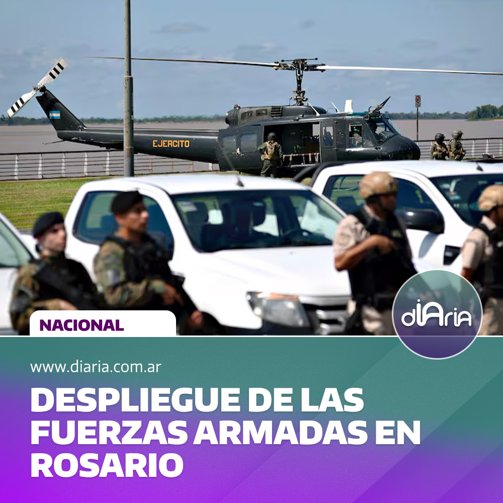 Despliegue de las fuerzas armadas en rosario