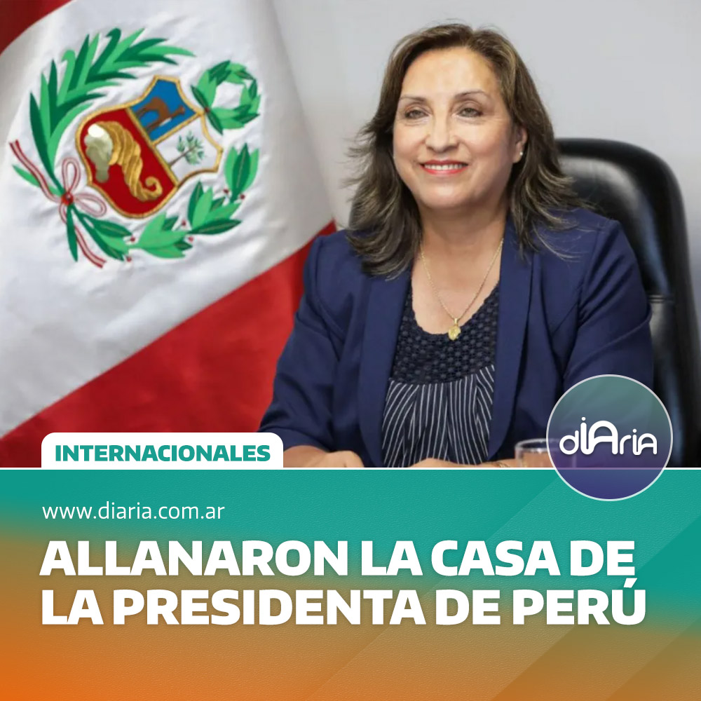 Allanaron la casa de la presidenta de Perú