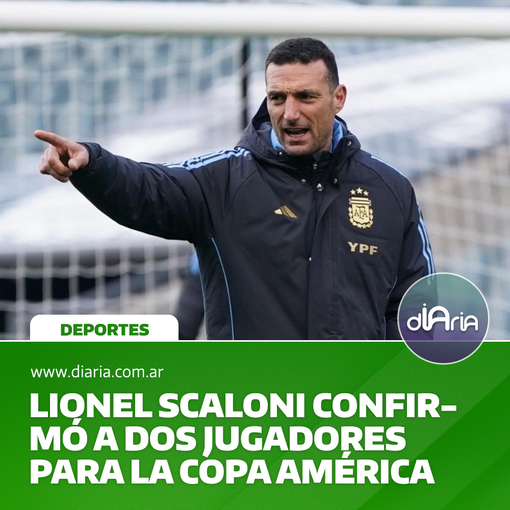 Lionel Scaloni confirmó a dos jugadores para la Copa América