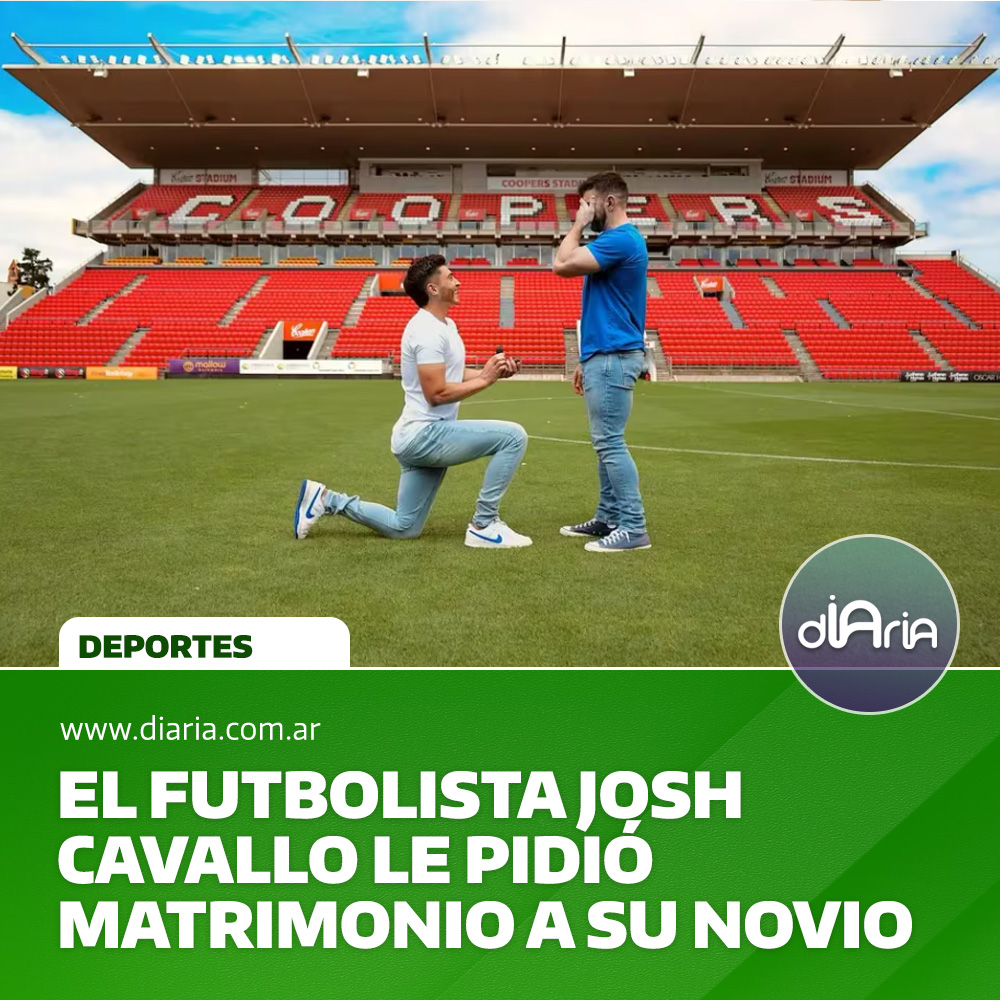 El futbolista Josh Cavallo le pidió matrimonio a su novio