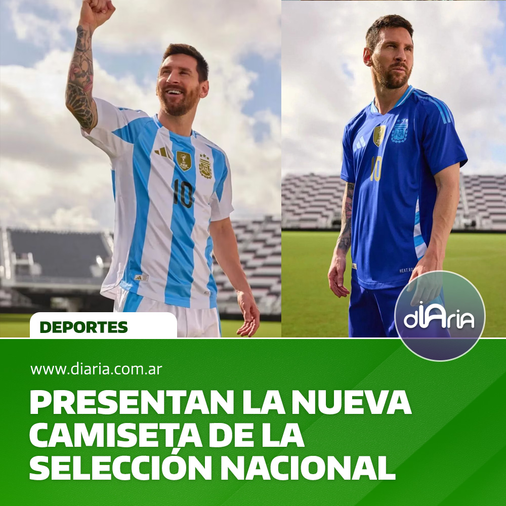 Presentan la nueva camiseta de la selección nacional