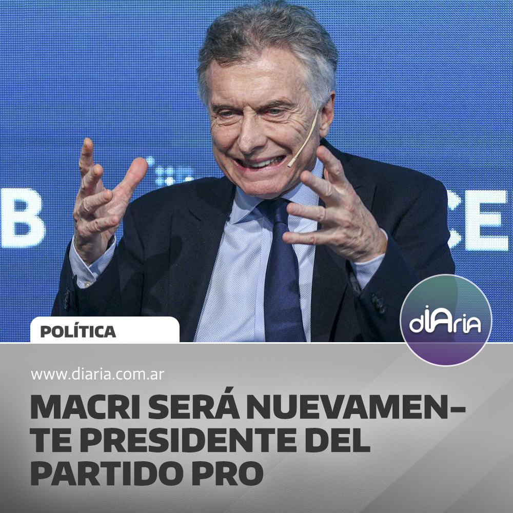 MACRI SERÁ NUEVAMENTE PRESIDENTE DEL PRO