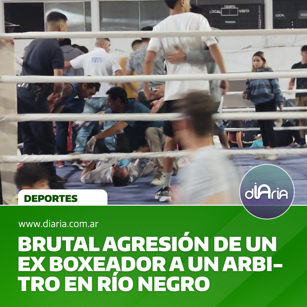 BRUTAL AGRESIÓN DE UN EX-BOXEADOR A UN ÁRBITRO