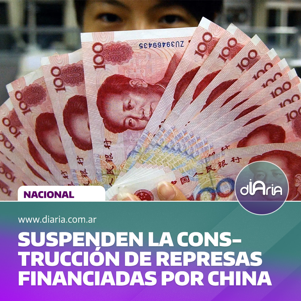 Suspenden la construcción de represas financiadas por china