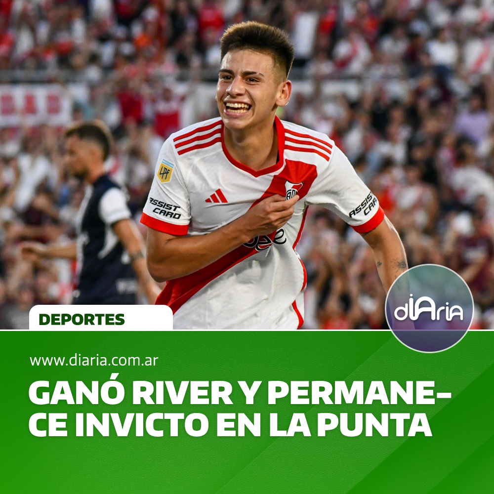 Ganó River y permanece invicto en la punta