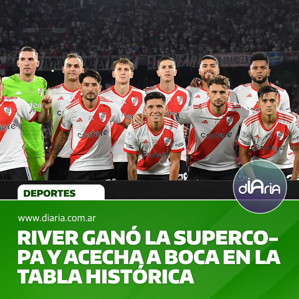 River ganó la supercopa y acecha a Boca en la tabla histórica