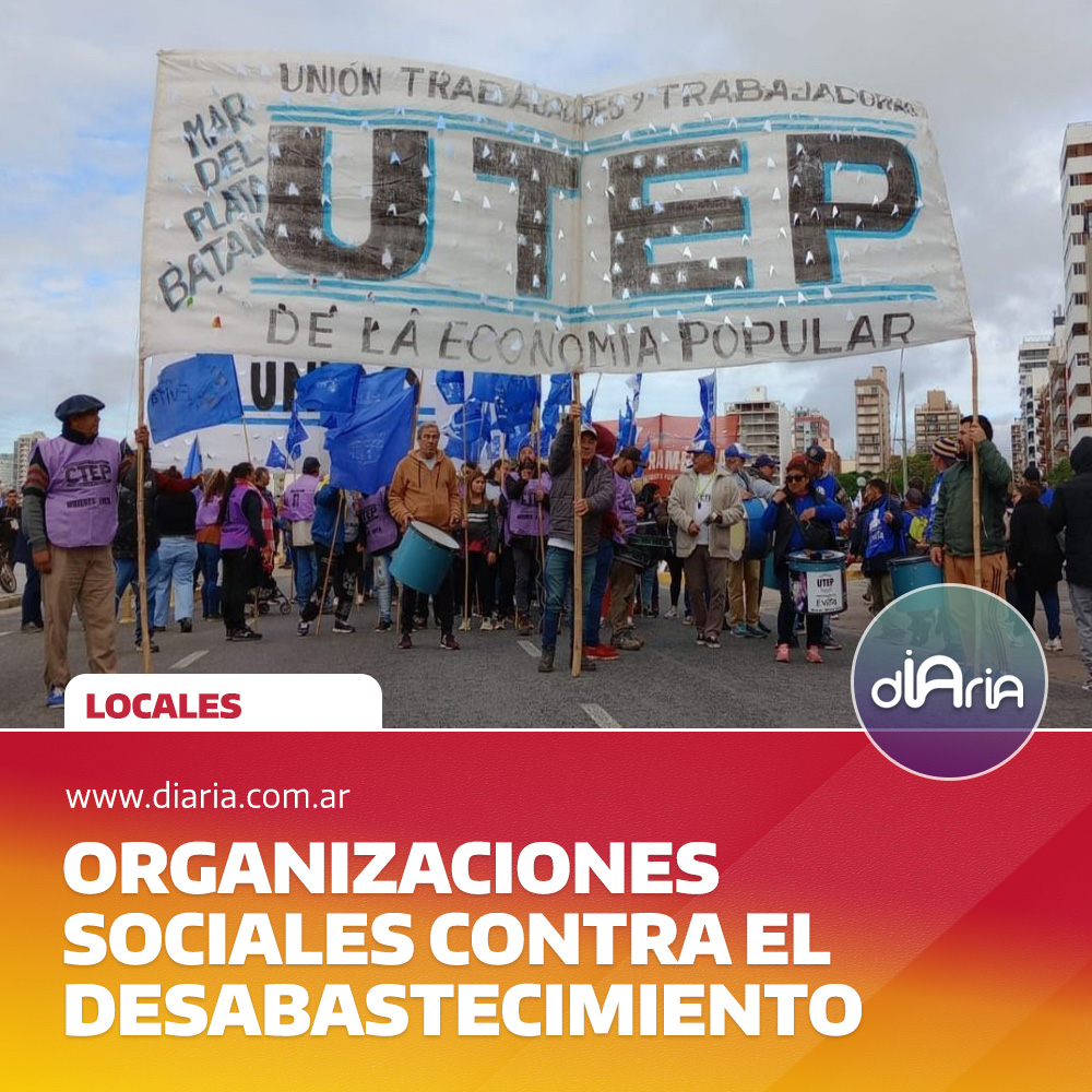 Organizaciones sociales contra el desabastecimiento