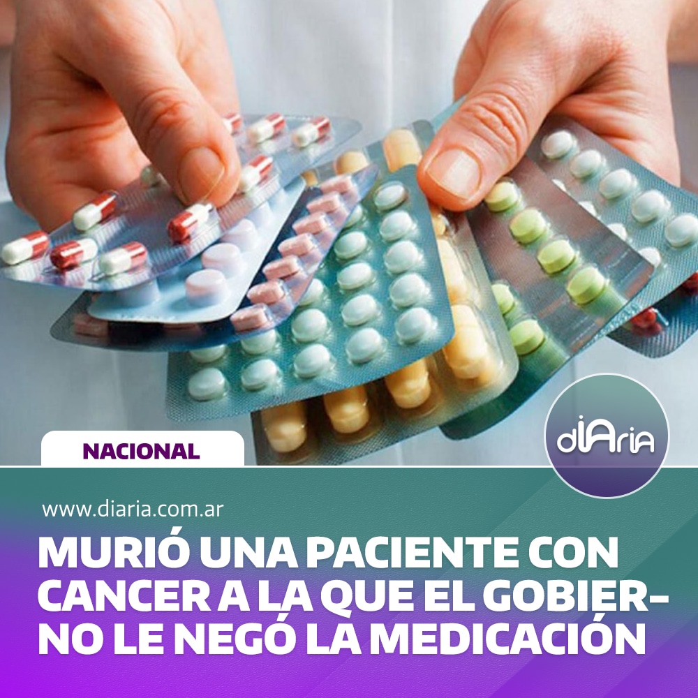 Murió una paciente con cancer a la que el gobierno le negó la medicación