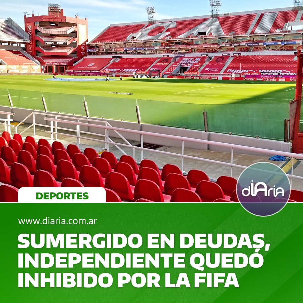 Sumergido en deudas, Independiente quedói inhibido por la FIFA